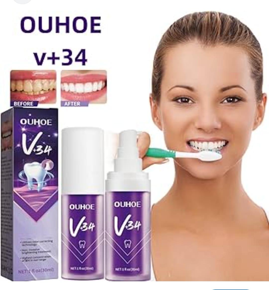 Toothpaste for Teeth Whitening (30ml)